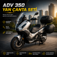 HONDA ADV 350 YAN ÇANTA SETİ