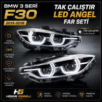 BMW 3 SERİ F30 2016-2018 TAK ÇALIŞTIR FAR SETİ LED