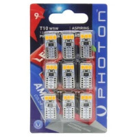 Photon T10 W5W Turuncu Led 9'LU Blister